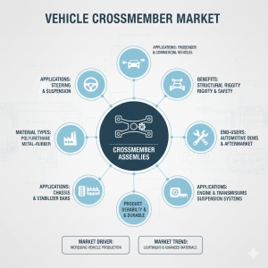 Vehicle Crossmember Assemblies Market Size