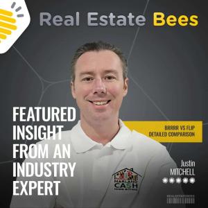Justin Mitchell, founder of Maryland Cash Home Buyers, featured as an Expertise Verified contributor on Real Estate Bees