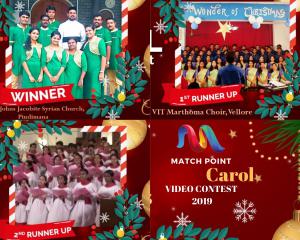 Match Point Christmas Carol Contest