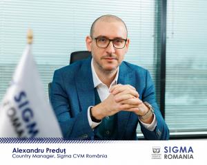 Alexandru Predut, Country Manager, Sigma CVM Romania