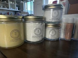 Jars filled with solidified beef tallow, showcasing the traditional cooking fat used in restaurants and food production.