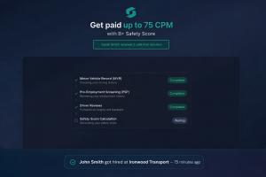 A screen grab from within the Sentinel software