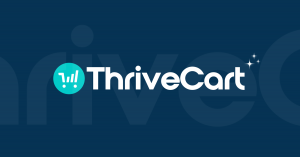 ThriveCart logo on a neutral background