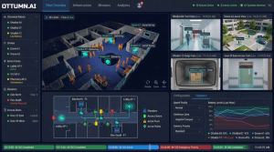 Ottumn.AI Fleet Overview Dashboard — Real-Time Orchestration of Robots, Drones & Smart Infrastructure