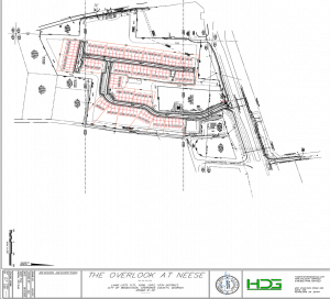 100 townhome site plan
