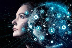 Digital network visualization representing RevOptimum’s strategic revenue management system connecting market data, pricing intelligence, and hotel performance optimization.