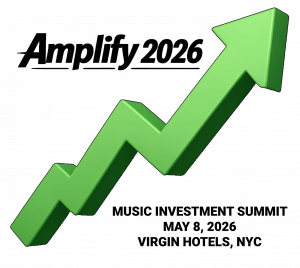 Logo for new music investment conference