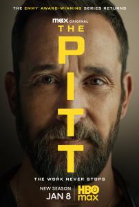 Key art promotional poster for the TV series THE PITT