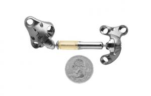 Implantable Shock Absorber size comparison in relation to a US Quarter