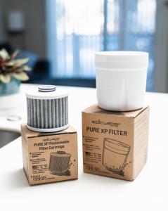 Manufactured in Florida, the Pure XP Filter is powered by the company’s patented CoreXchange™ dual-layer filtration technology, delivering superior contaminant reduction with faster flow and significantly less plastic waste.