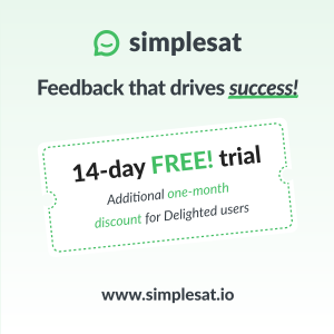 Simplesat announces express migration program for Delighted users before June 30, 2026 shutdown.