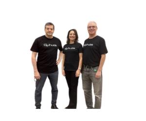 Guhuza co-founders Ray Gertner, Ann DiFrancesco, Marc Belaiche representing the live interview marketplace and real-time recruitment platform.