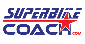 Official logo of Superbike-Coach Corp, the premier motorcycle performance school founded by Can Akkaya.