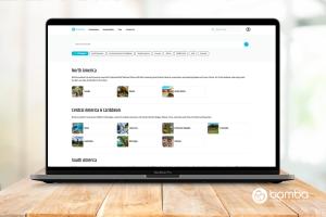 New Destinations page on Bamba Travel website
