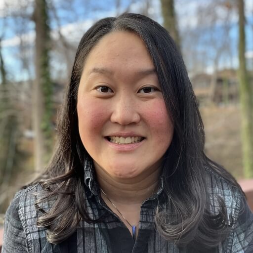 Dr. Carolyn Yang, at her practice of in home pet euthanasia in Annapolis, MD.