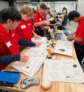 Students in Project MFG's Additive Competition