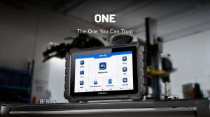 New TOPDON One Diagnostic Scan Tool on Work Bench