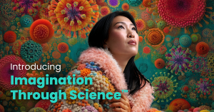 Image of Woven's Imagination Through Science email campaign.