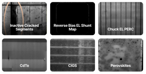 EL Applications inject current to discover invisible damage