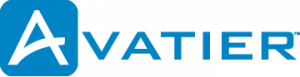 Avatier blue logotype wordmark representing the company's Trusted Conversational AI for Identity and Access Management platform, headquartered in Pleasanton, California.