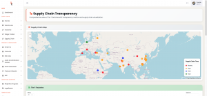 Rat and Boa Supply Chain Dashboard via The Chain platform