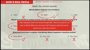 Melody Makers Rock N Roll Trivia