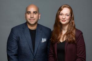 Ghaleb El Masri and Janelle Calvert