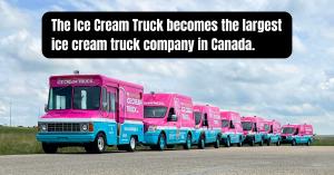 : Multiple ice cream trucks lined up together showcasing event ready ice cream truck rentals