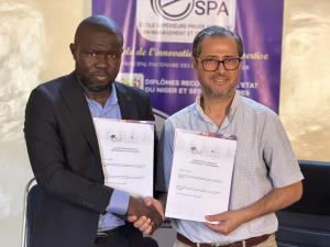 Oussmane Ali and Mansour Ayouni