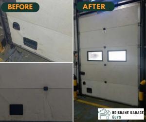 before-and-after-job - Brisbane garage door