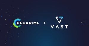 ClearML & VAST logo