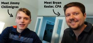 Bryan and Jimmy the 15 year old CPA