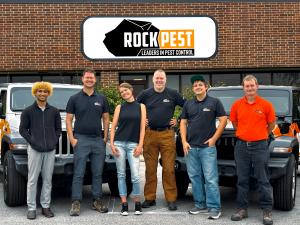 Rock Pest Control office and team members