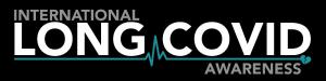 International Long Covid Awareness Logo in teal, black, and grey