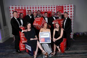 A group photo of the Vagabond team