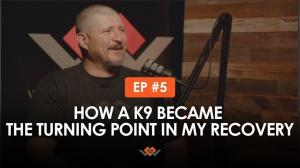 Former Denver Police Officer Chris Pinder shares his transformation story on new Warriors Heart Podcast episode about How a K9 became the Turning Point in His Recovery.