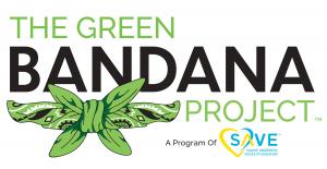 A copy of The Green Bandana Project Logo