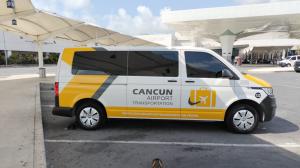 Cancun Airport Transportation van