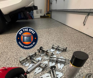 Portrait of a friendly, uniformed lead garage door technician for On The Spot in Long Beach, CA.