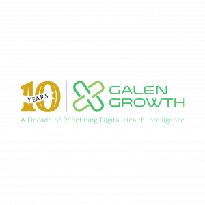 Galen Growth 10 years logo- Digital Health Intelligence Redefined