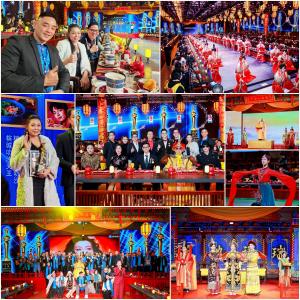 20th Asian King of Catering Awards held at Beijing Yuxiandu adjacent to China Royal Gastronomy Museum; guests experience Chinese performances, Tang suit photos and culinary exchanges in a dual ceremony and cultural experience setting.
