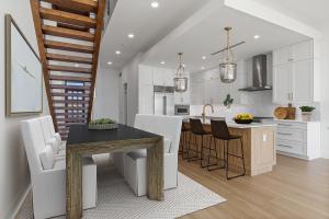 Modern Kitchen and Dining Room in Luxury Condo