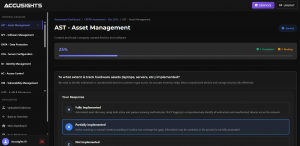 AccuSight's CMMC Compliance Platform