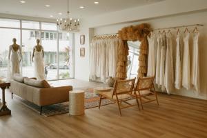 Dreamers & Lovers Redondo Beach Showroom Showcasing Its Bohemian Wedding Dresses