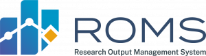 ROMS (Research Output Management System) logo
