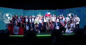 Winners of the latest edition of the Premios Verdes