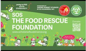 Design on one of the 30 SOS cooling trucks, rescuing surplus food 7x24 for those in need