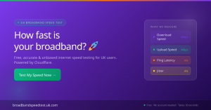 broadband speed test uk