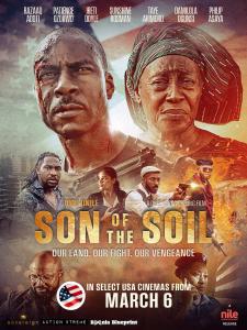 Following its U.S. premiere and official selection at the Pan-African Film Festival in Los Angeles, SON OF THE SOIL will open in theaters, beginning March 6, 2026 for a limited run in select cities.