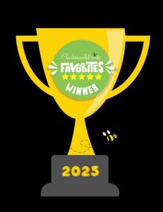 Trophy image recognizing achievement as top 2025 HVAC company in Charlottesville.